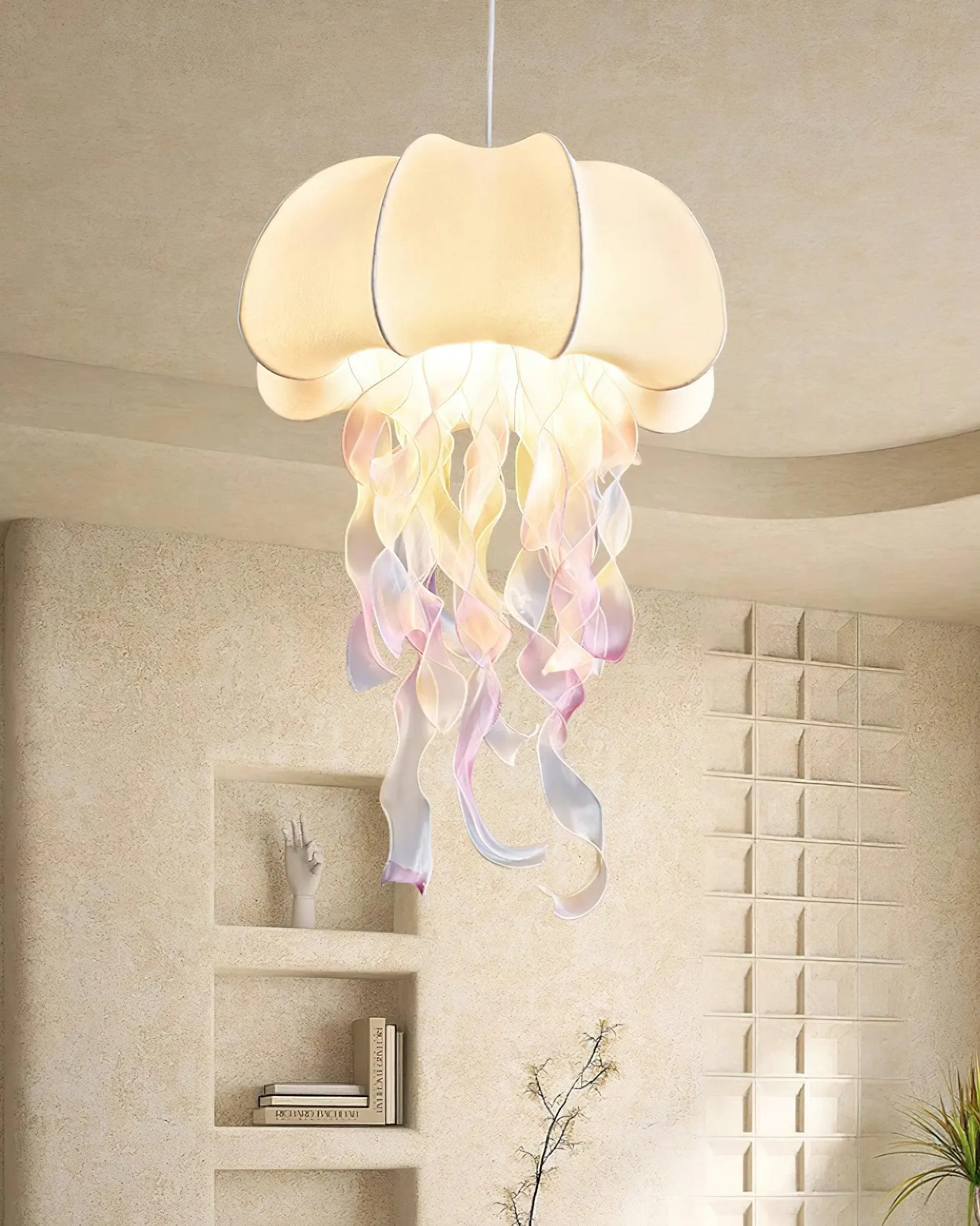 Jellyfish Fabric Pendant Lamp