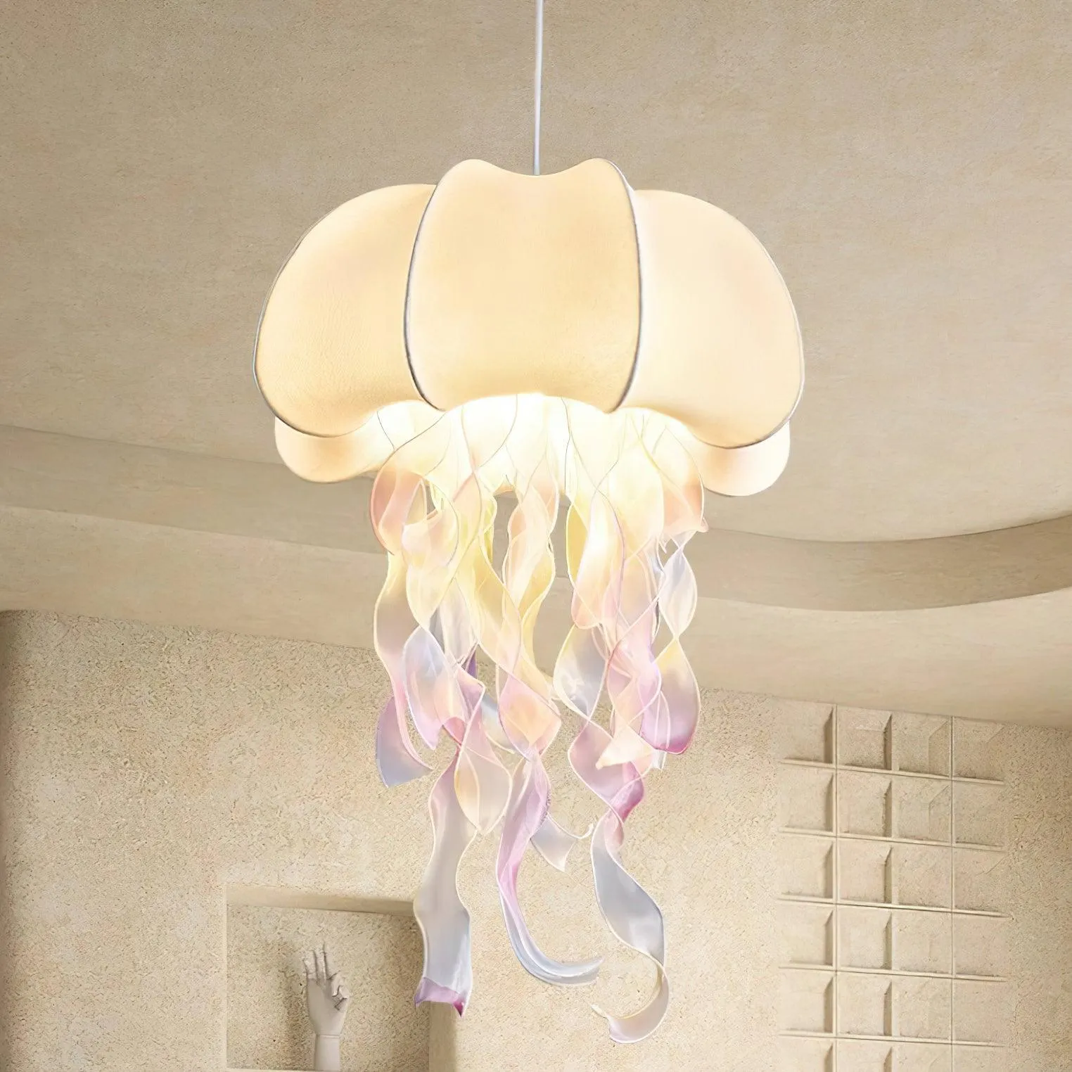 Jellyfish Fabric Pendant Lamp