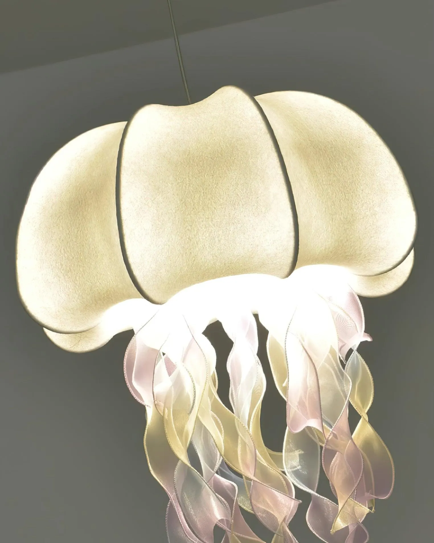 Jellyfish Fabric Pendant Lamp