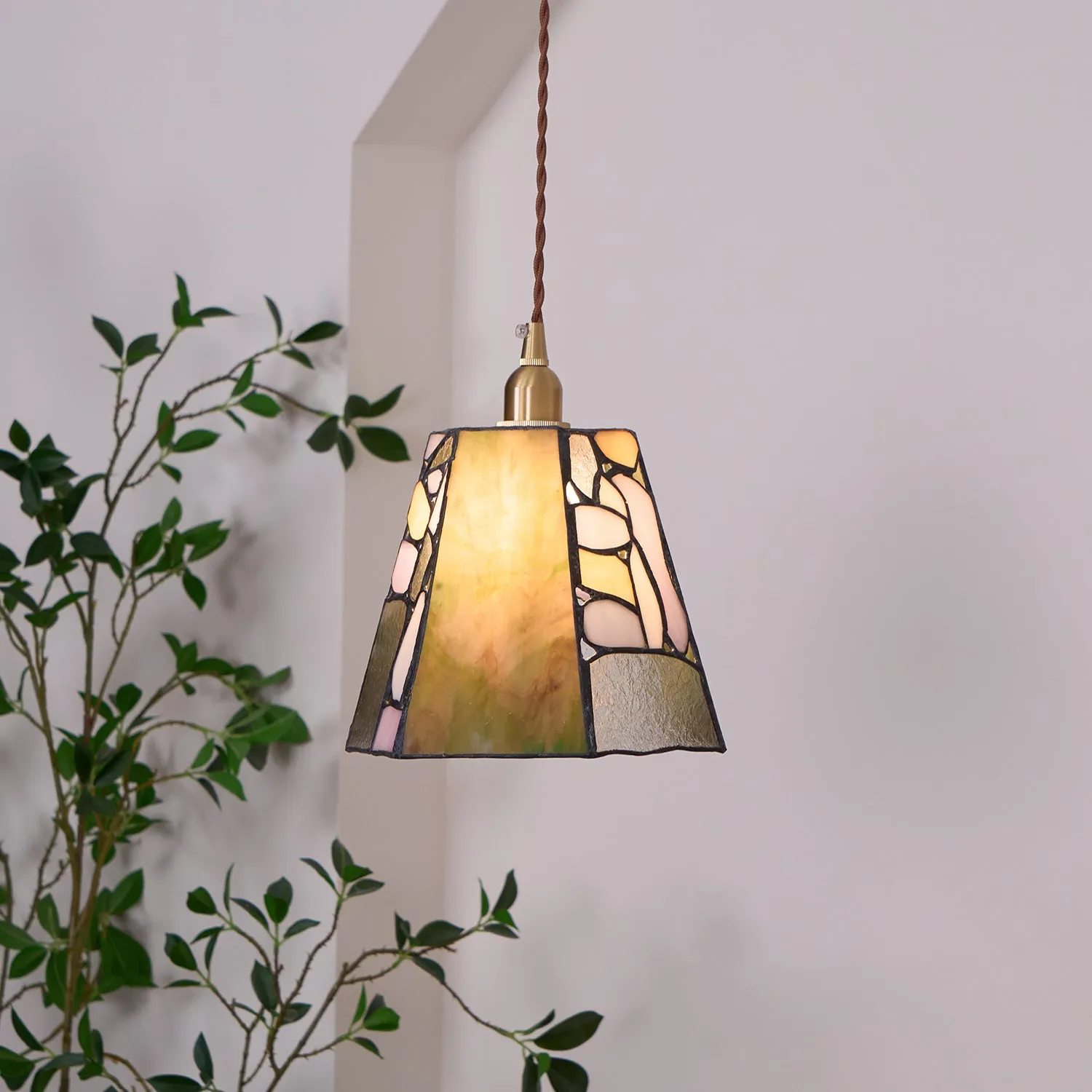 Kalco Glass Pendant Light