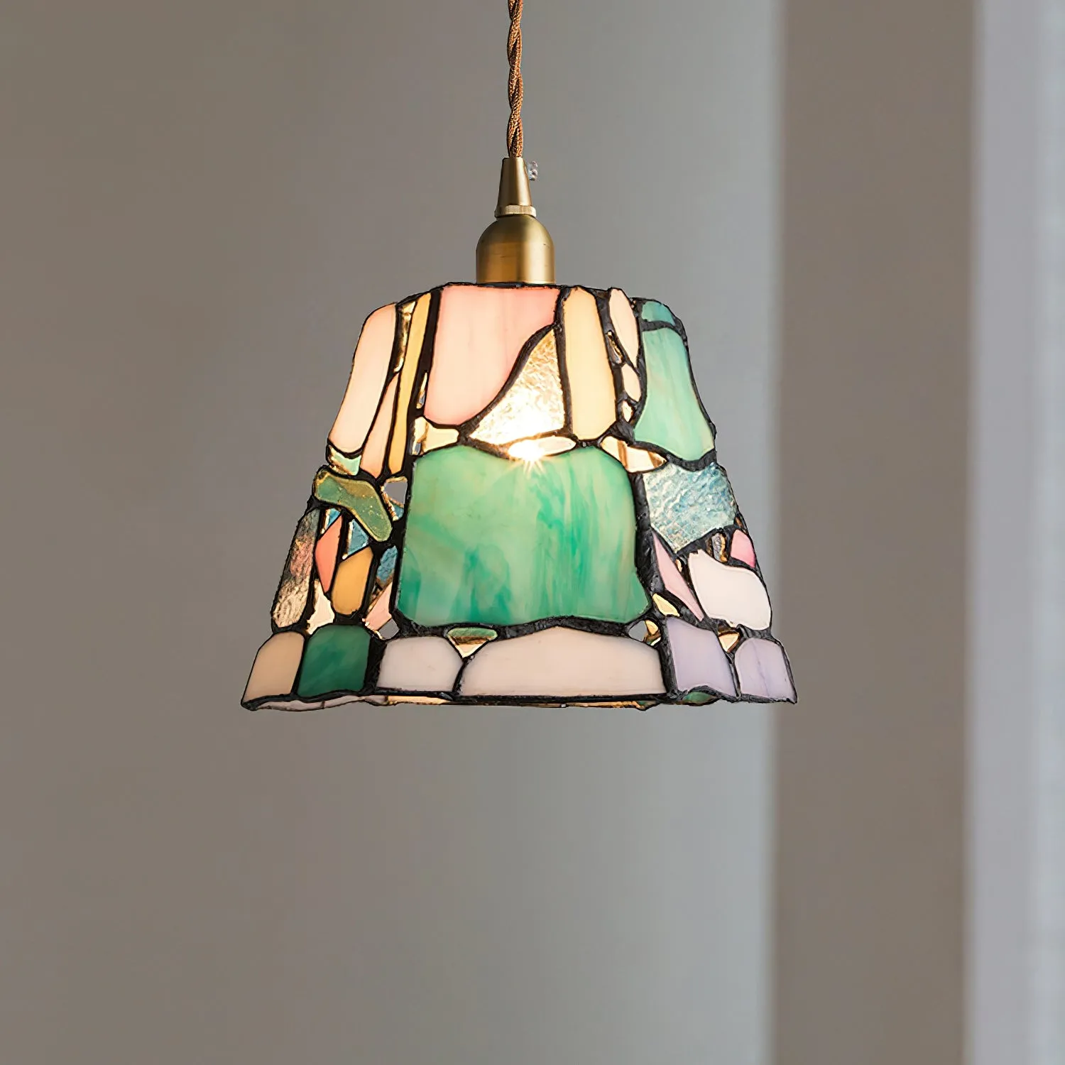 Kalco Glass Pendant Light