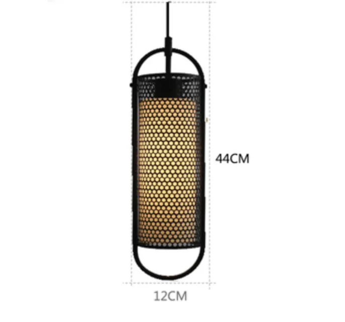 Katryn Industrial Oval Capsule Mesh Cage Pendant Lamp