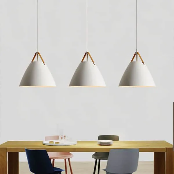 Labeeno Leather Strap Pendant Lamp