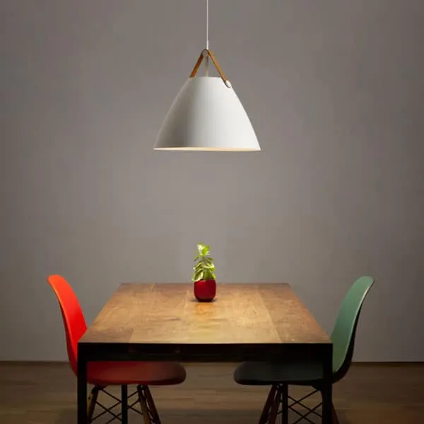 Labeeno Leather Strap Pendant Lamp