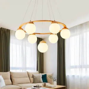 LED Round Molecular Modern Pendant Light