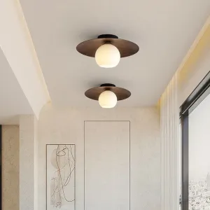 LED Wood Color Mini Corridor Ceiling Light