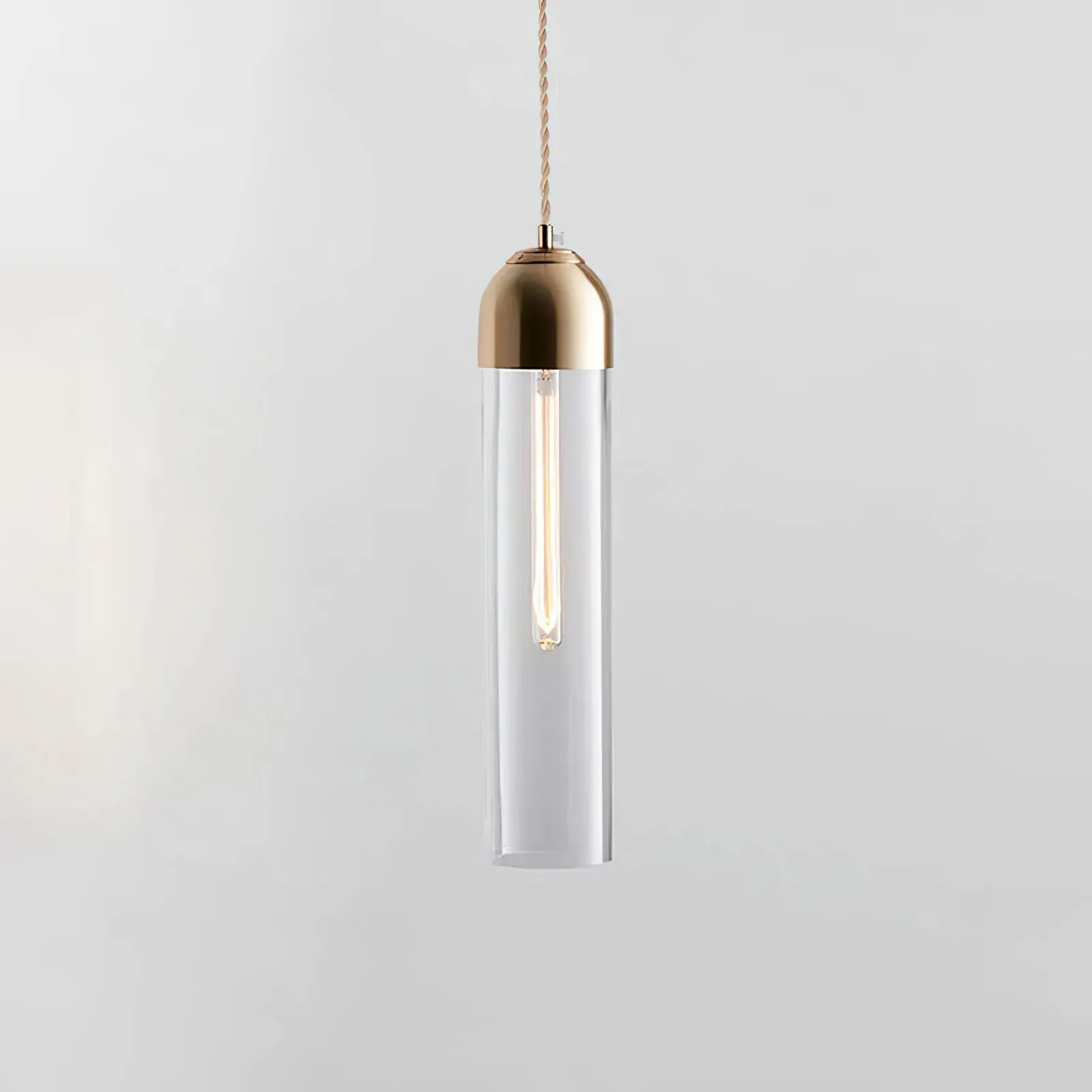 Long Tube Pendant Light