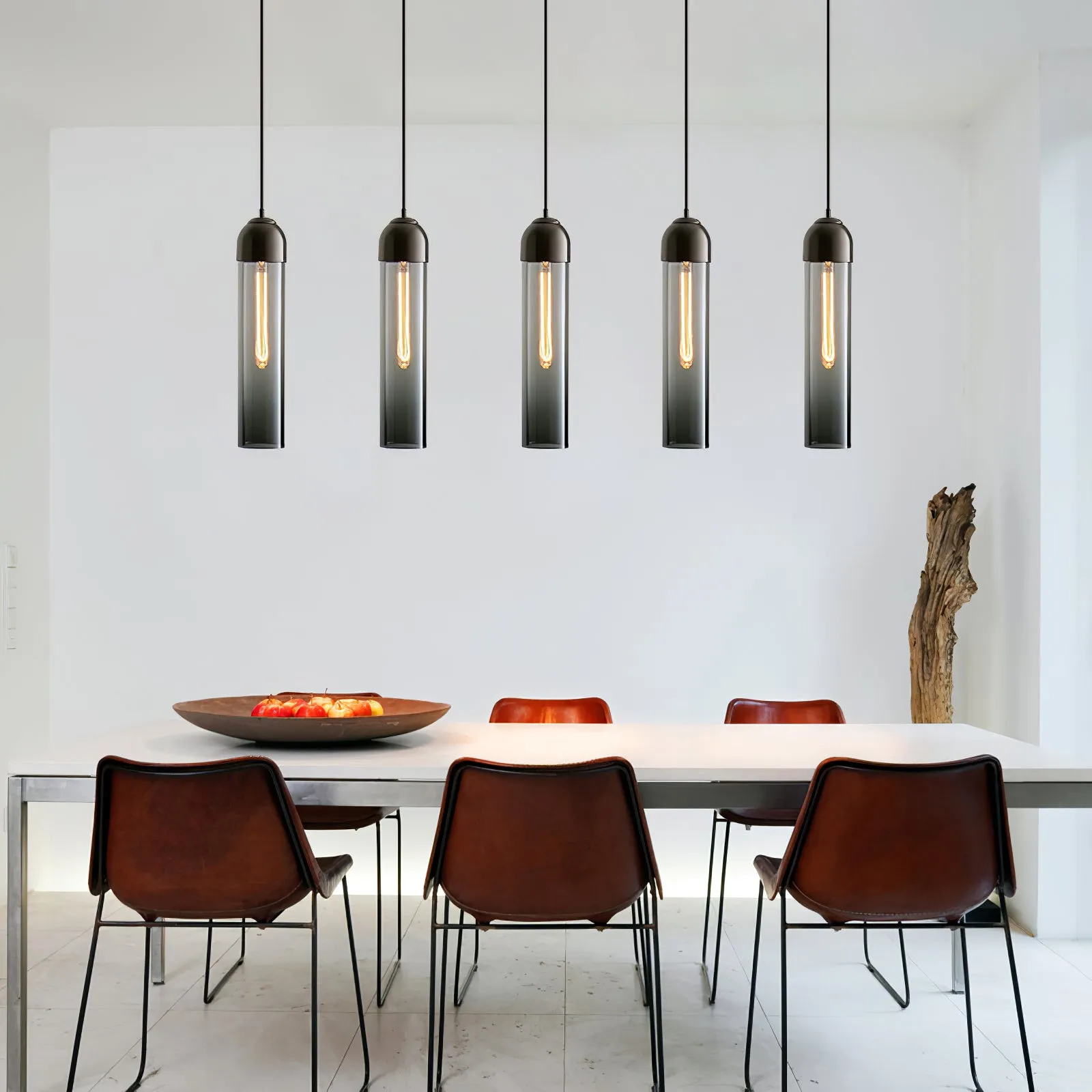 Long Tube Pendant Light