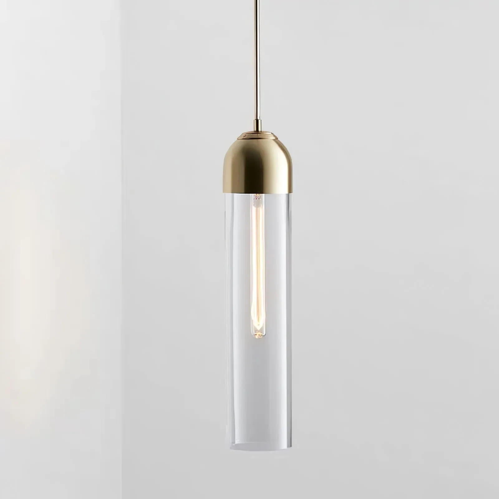 Long Tube Pendant Light