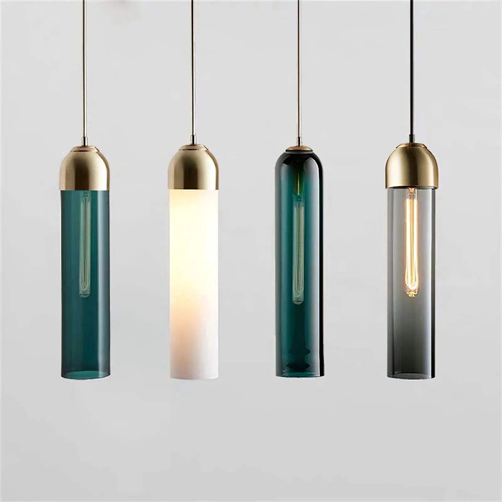 Long Tube Pendant Light