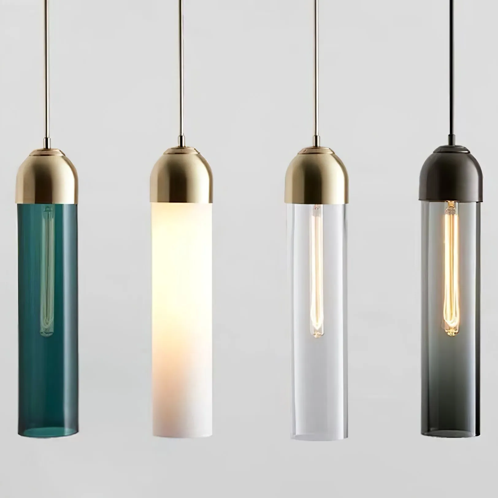 Long Tube Pendant Light