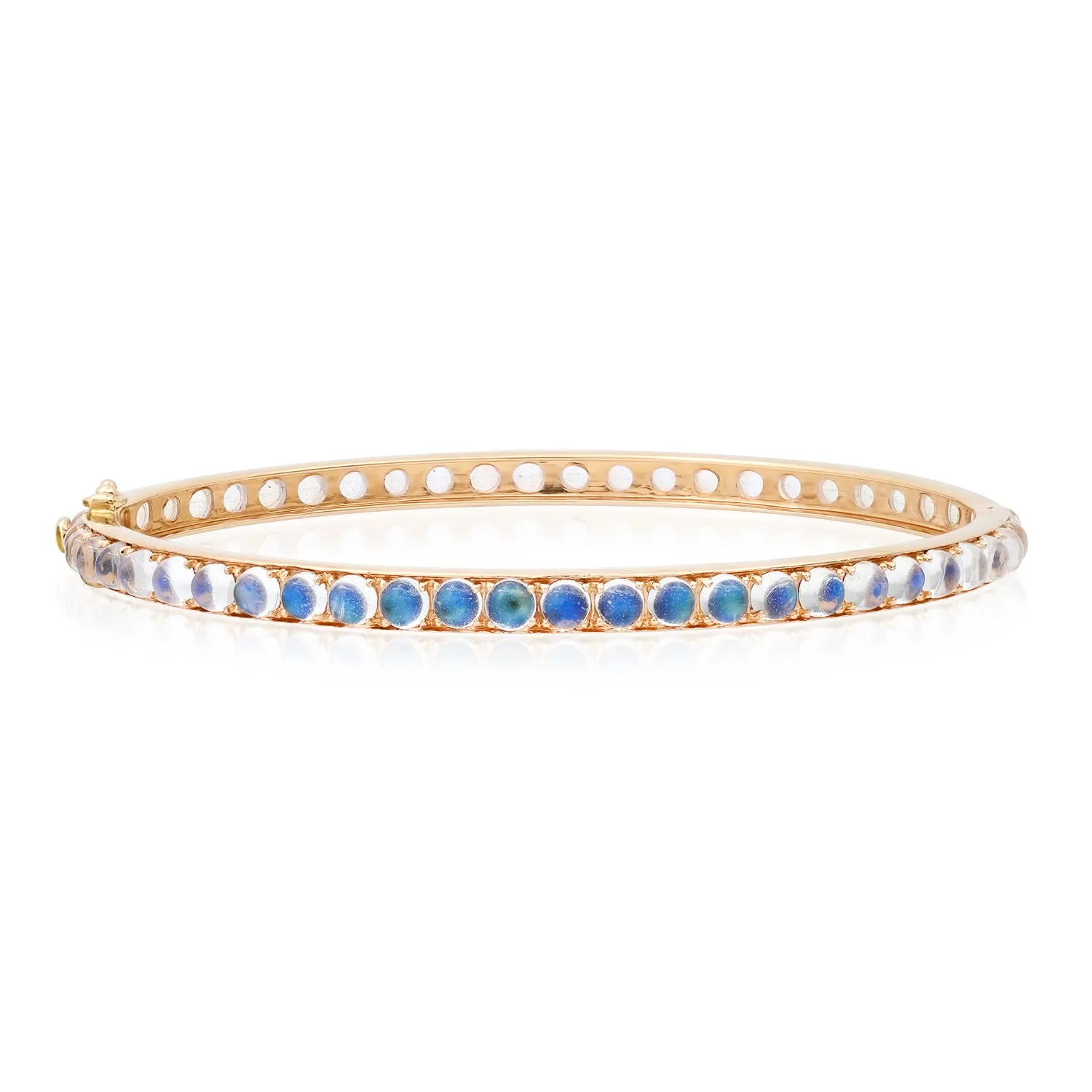 Madame Moonstone Double Sided Hinged Bracelet