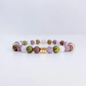 Menopause Harmony with Ukanite, Rainbow Moonstone & Lepidolite