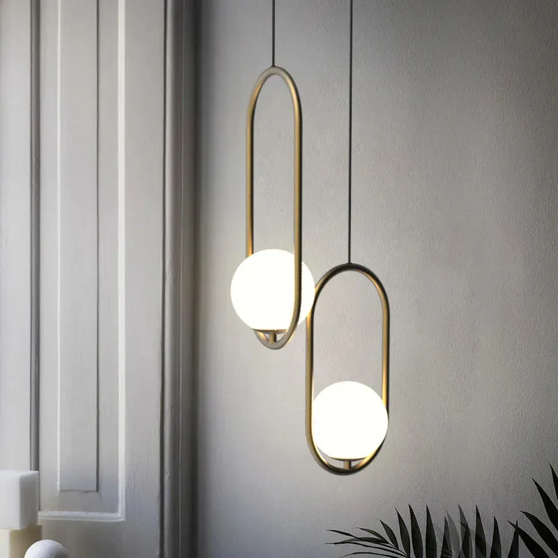 Mila Brass Pendant Light