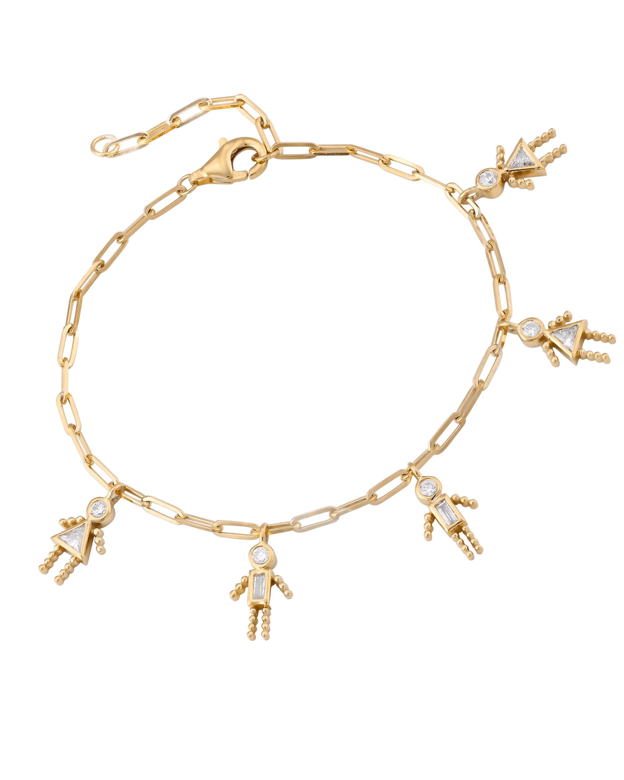 Mini Me Links Bracelet - 18K Rose Vermeil