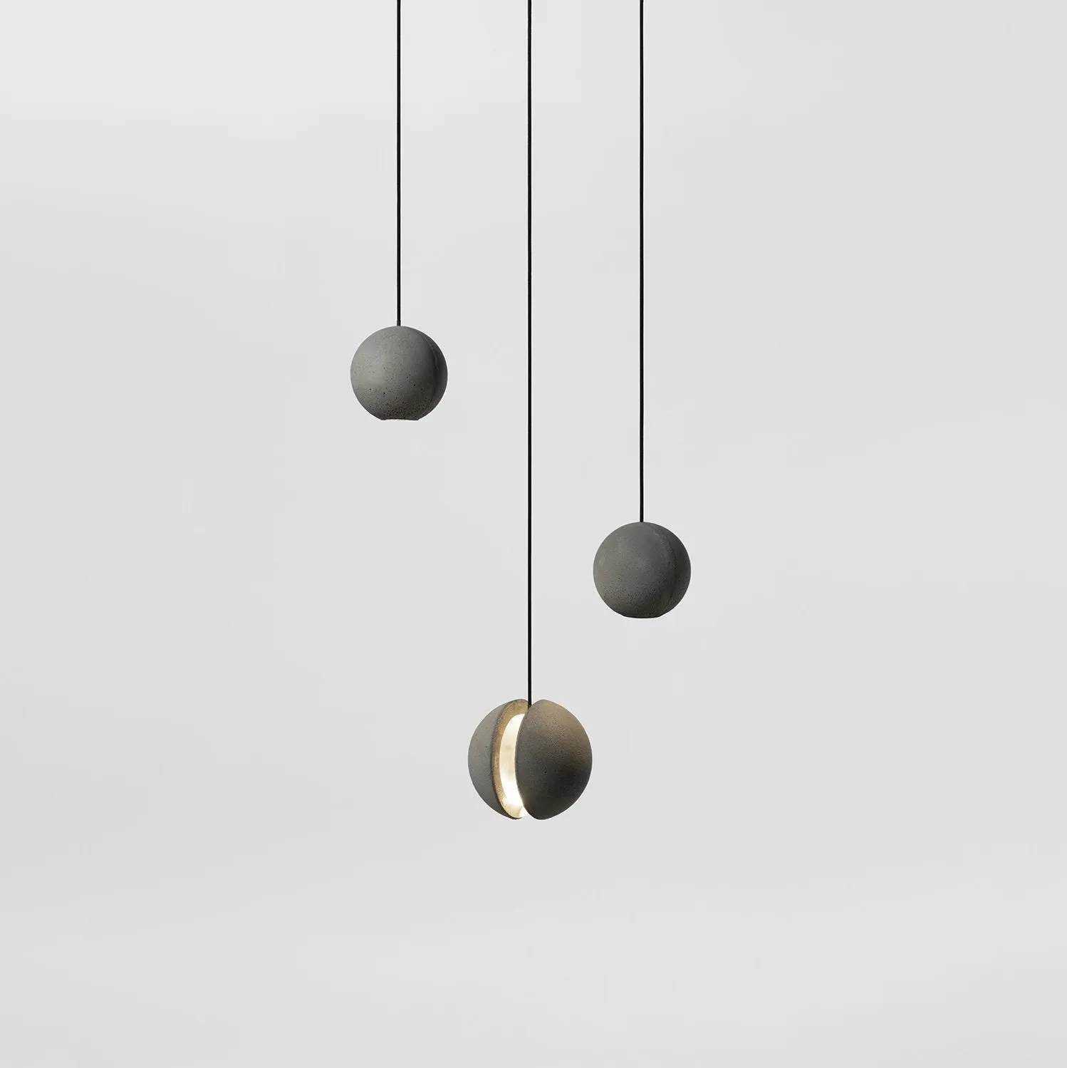 Moon Concrete Pendant Lamp