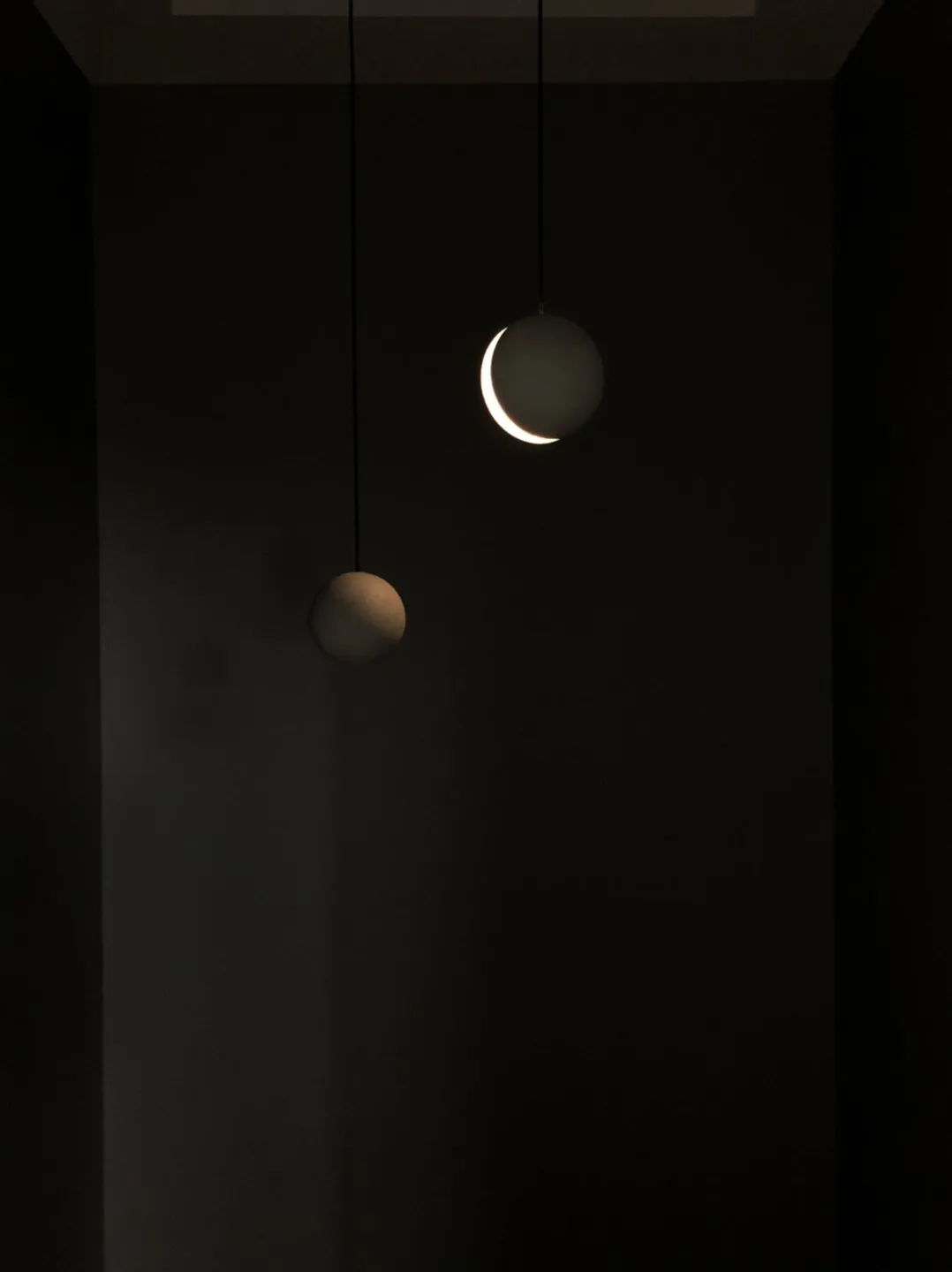 Moon Concrete Pendant Lamp