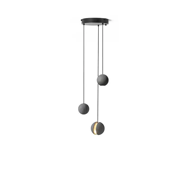 Moon Concrete Pendant Lamp