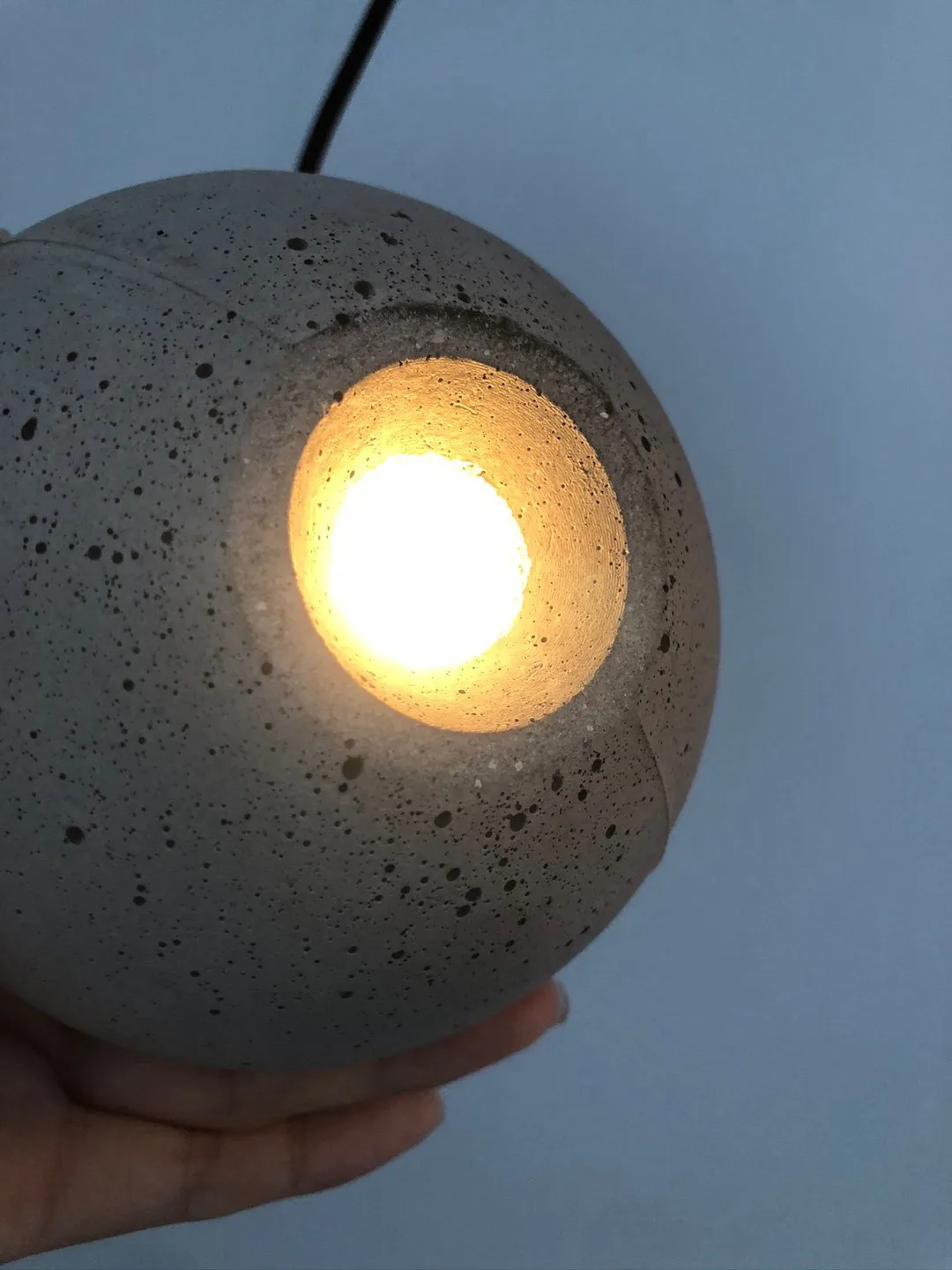 Moon Concrete Pendant Lamp