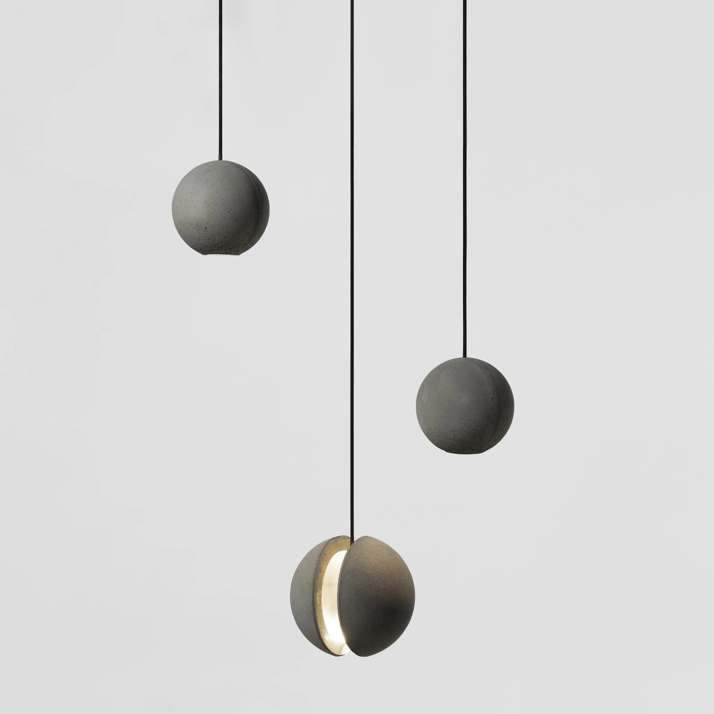 Moon Concrete Pendant Lamp