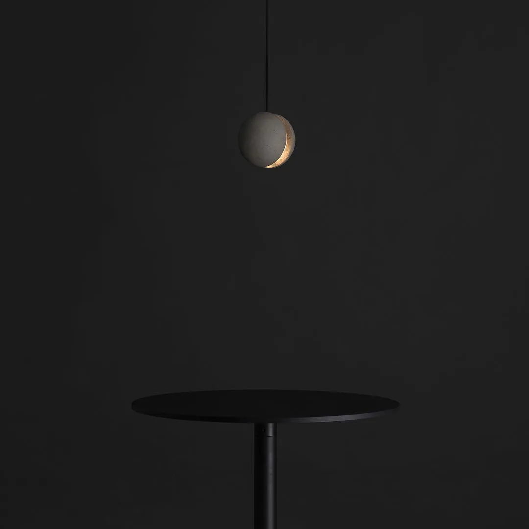 Moon Concrete Pendant Lamp