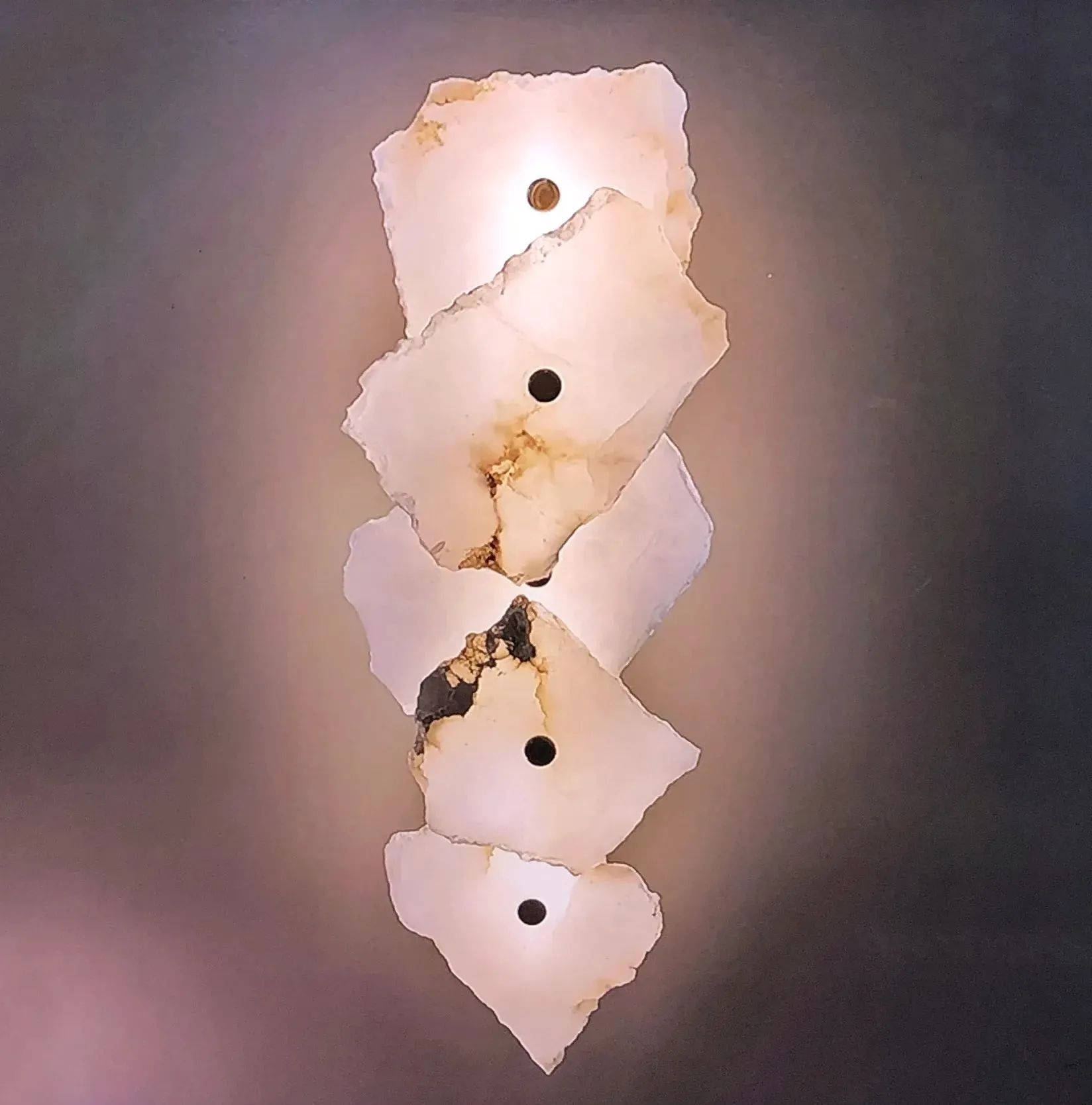 Natural Stone LED Wall Lamp - Elegant Modern Lighting for Home Décor