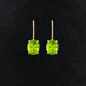 Peridot Dangle Earrings