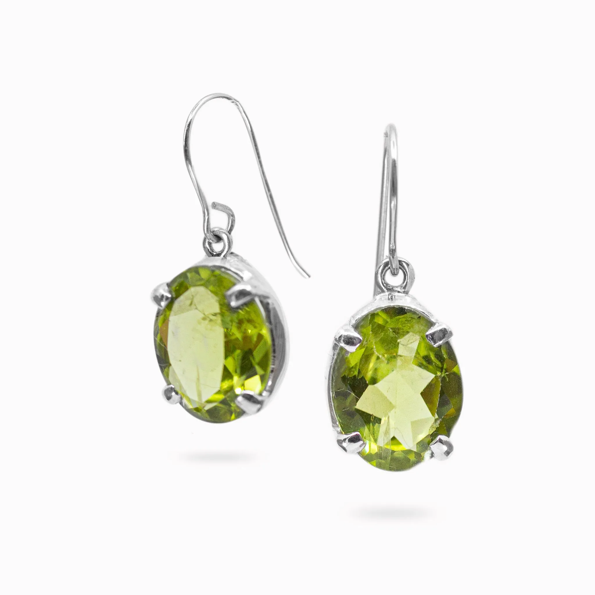 Peridot Drop Earrings