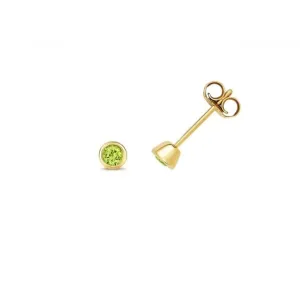 Peridot Earring Stud Earrings ED280P