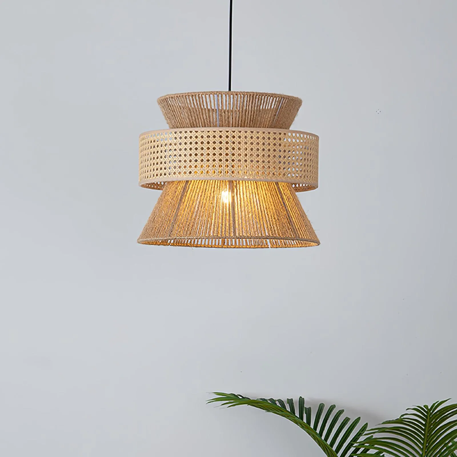 Rattan Bamboo Pendant Lamp