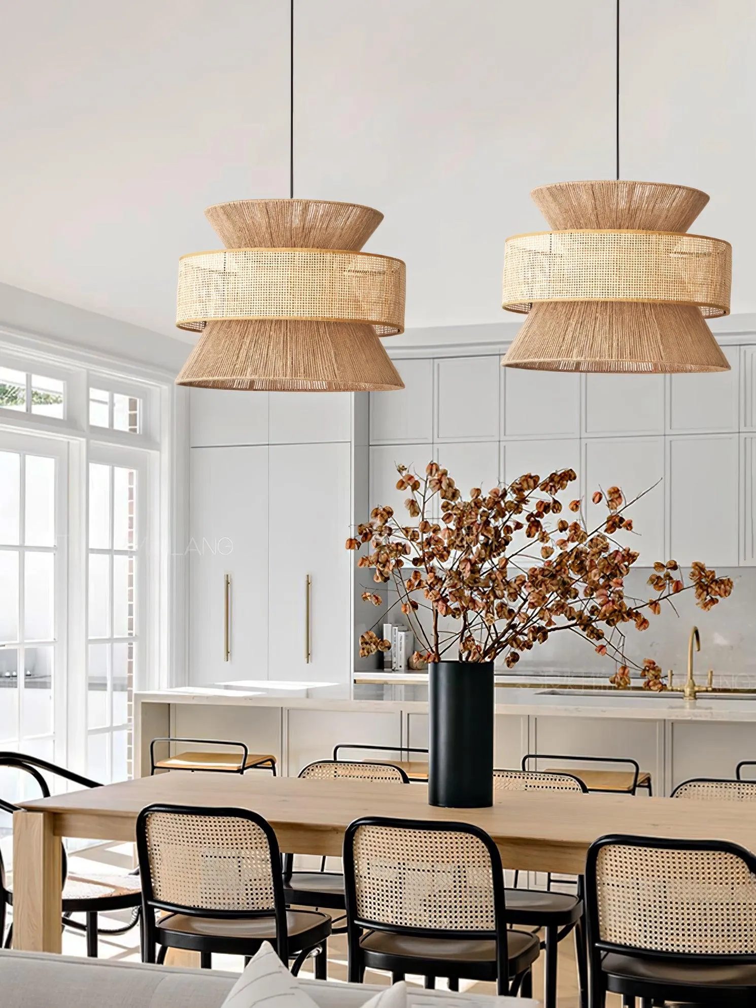 Rattan Bamboo Pendant Lamp