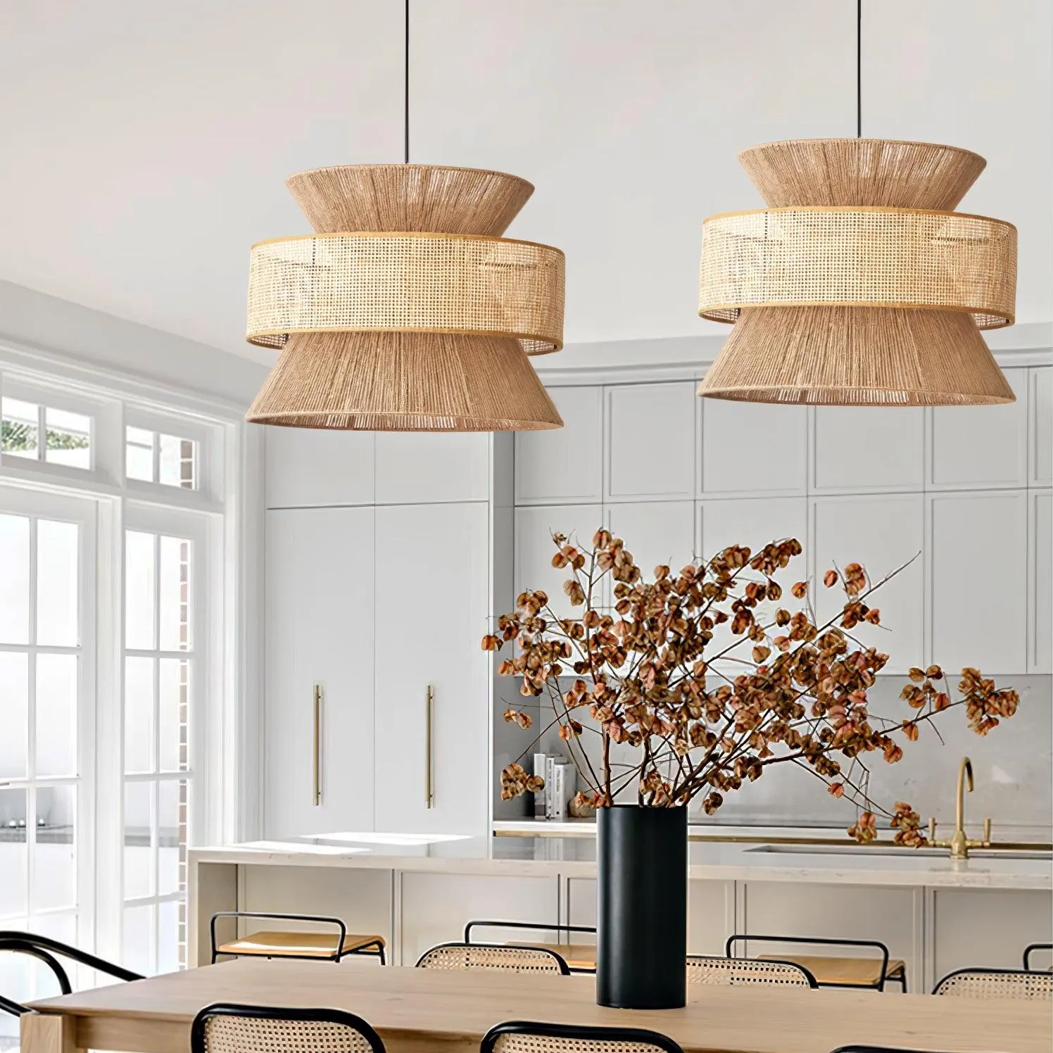 Rattan Bamboo Pendant Lamp