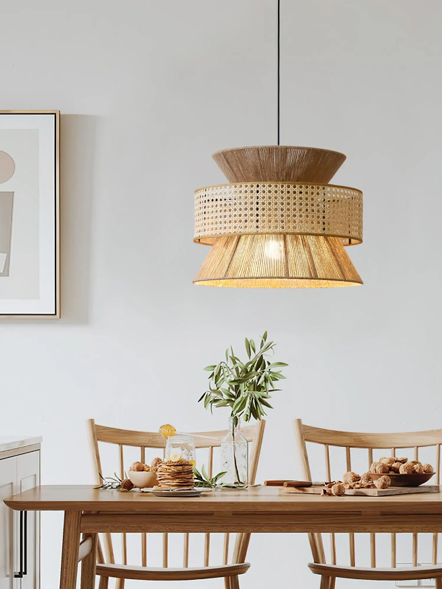 Rattan Bamboo Pendant Lamp