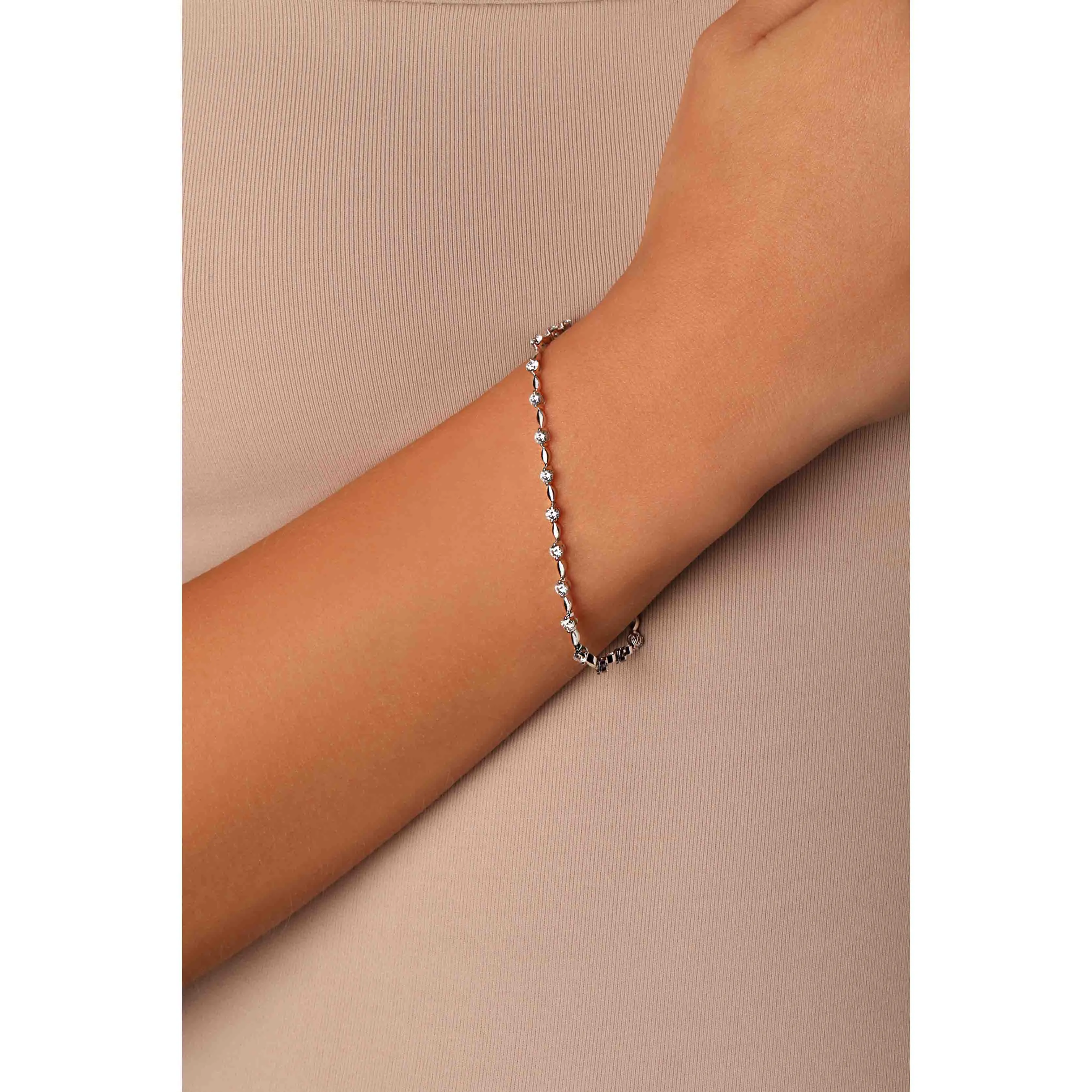 Round Diamond Bracelet