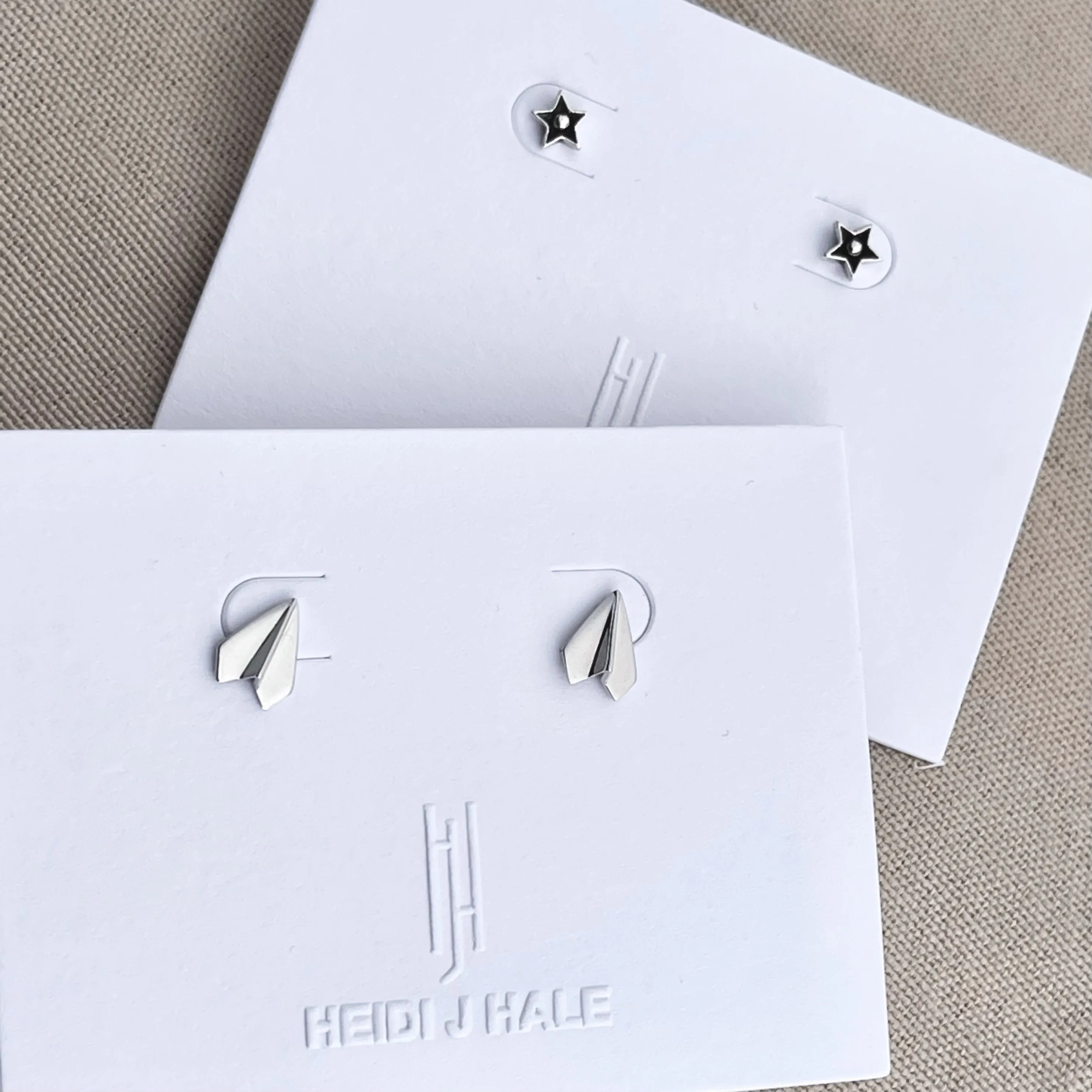 Sterling Silver Stud Earrings - Nickel Free