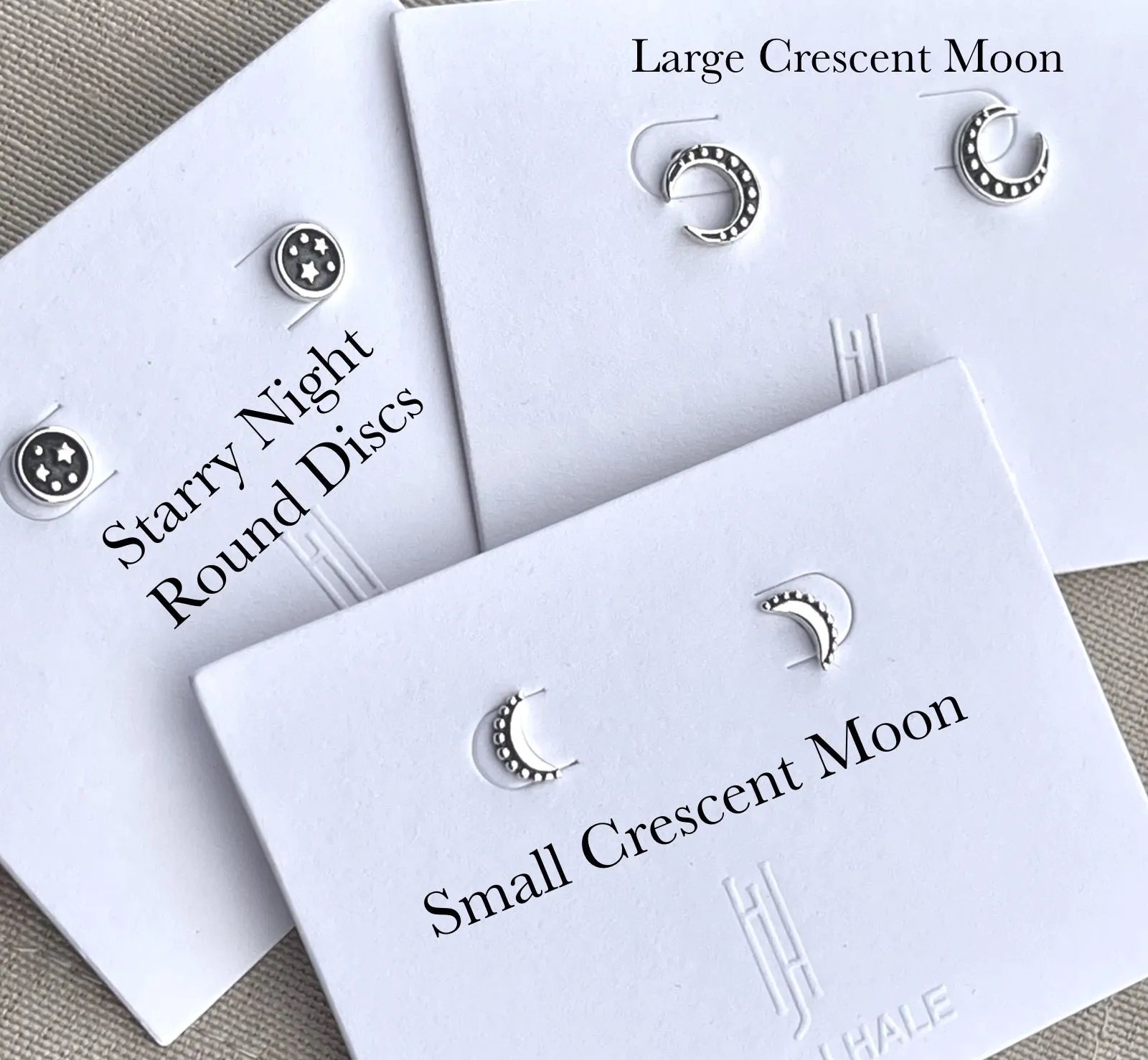 Sterling Silver Stud Earrings - Nickel Free