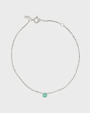 The Emerald Birthstone Bracelet