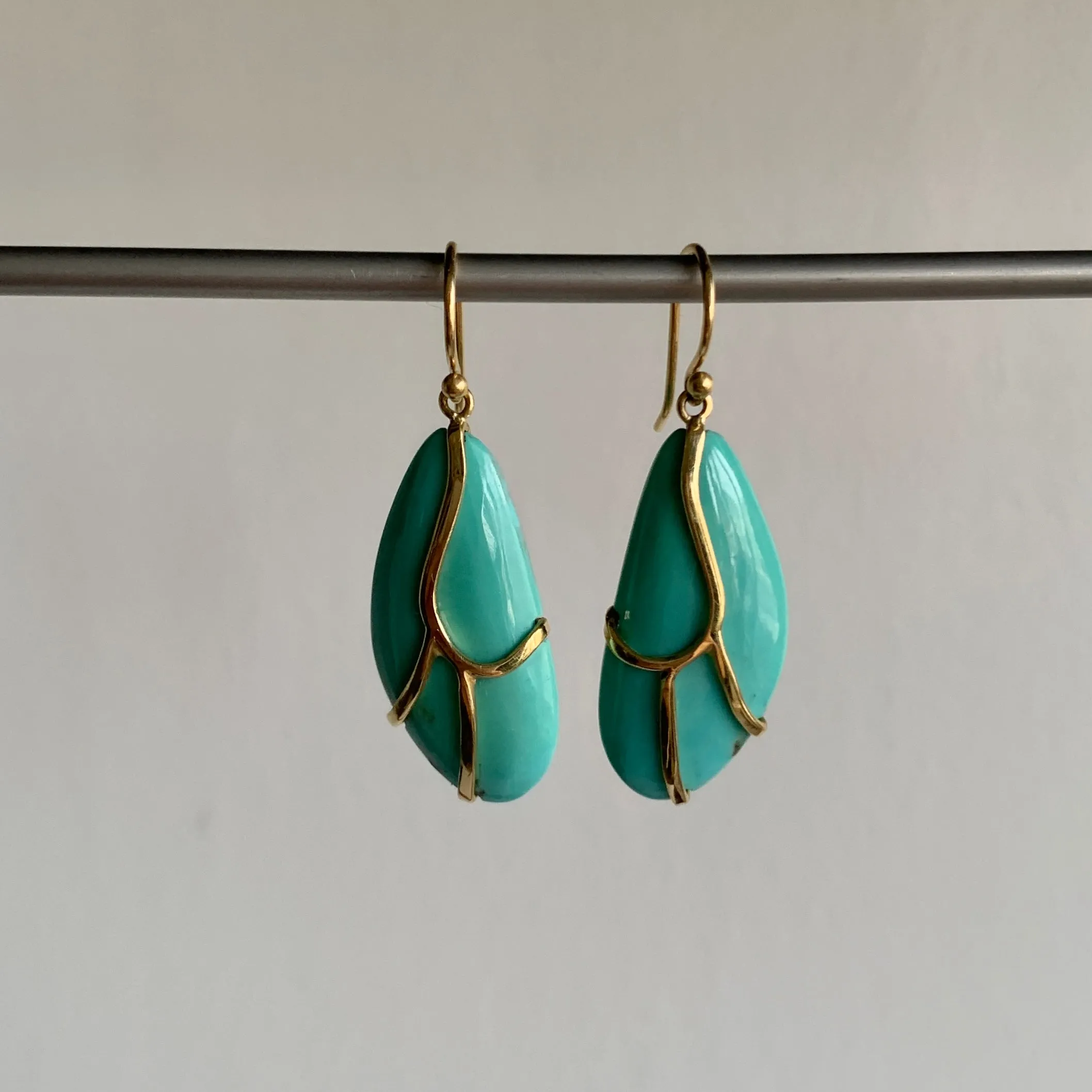 Turquoise Butterfly Earrings