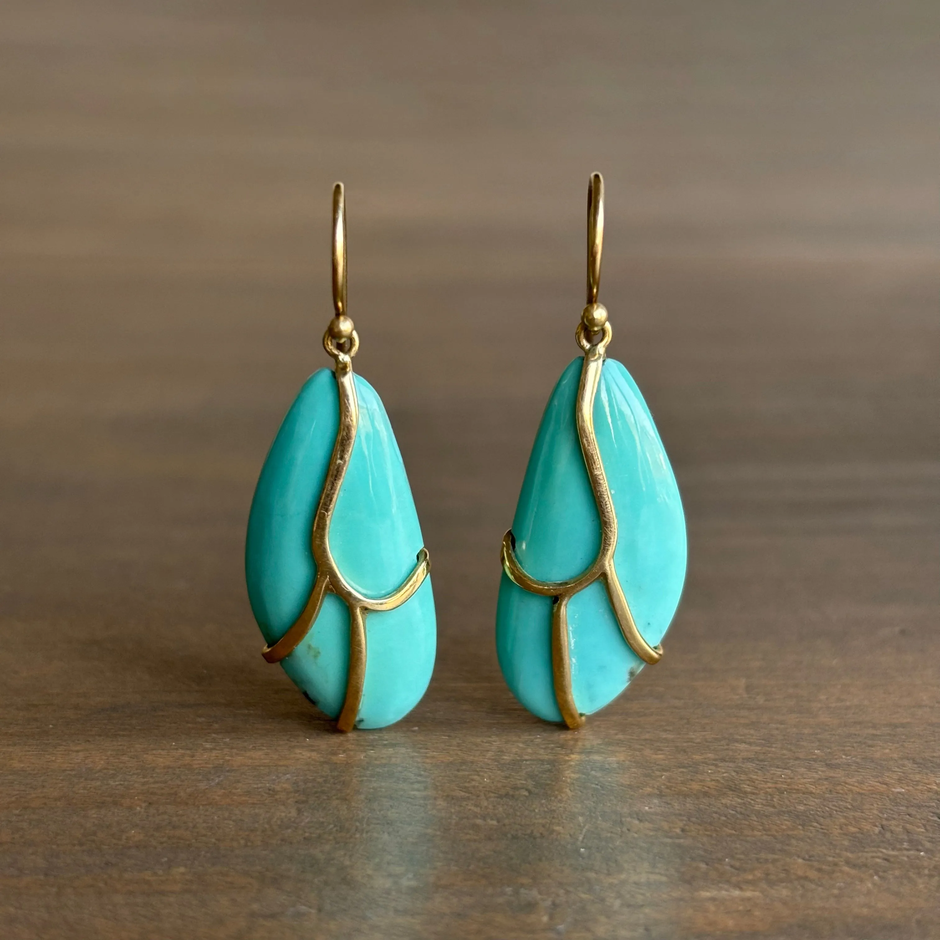 Turquoise Butterfly Earrings