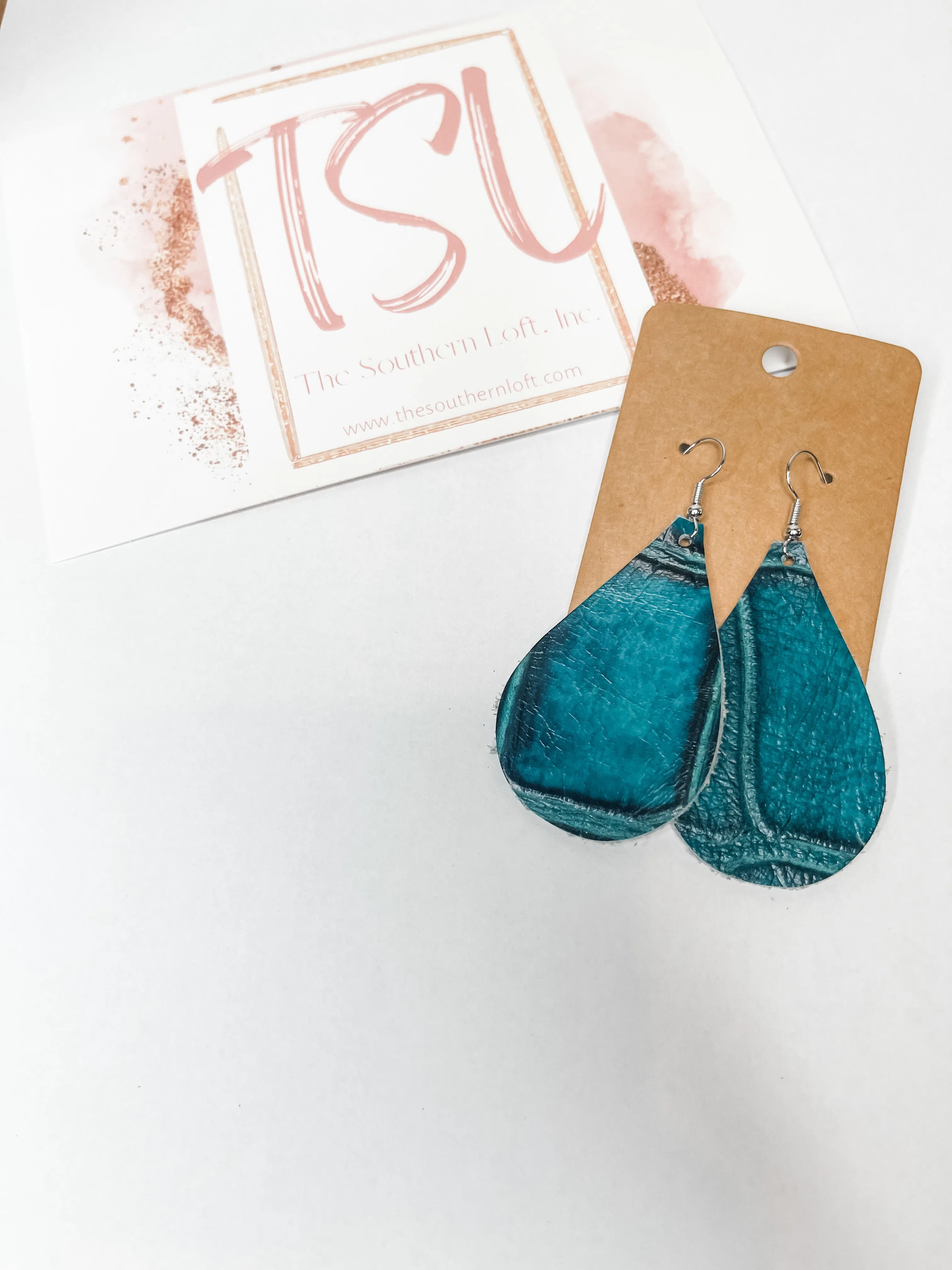 Turquoise Tear Drop Earrings