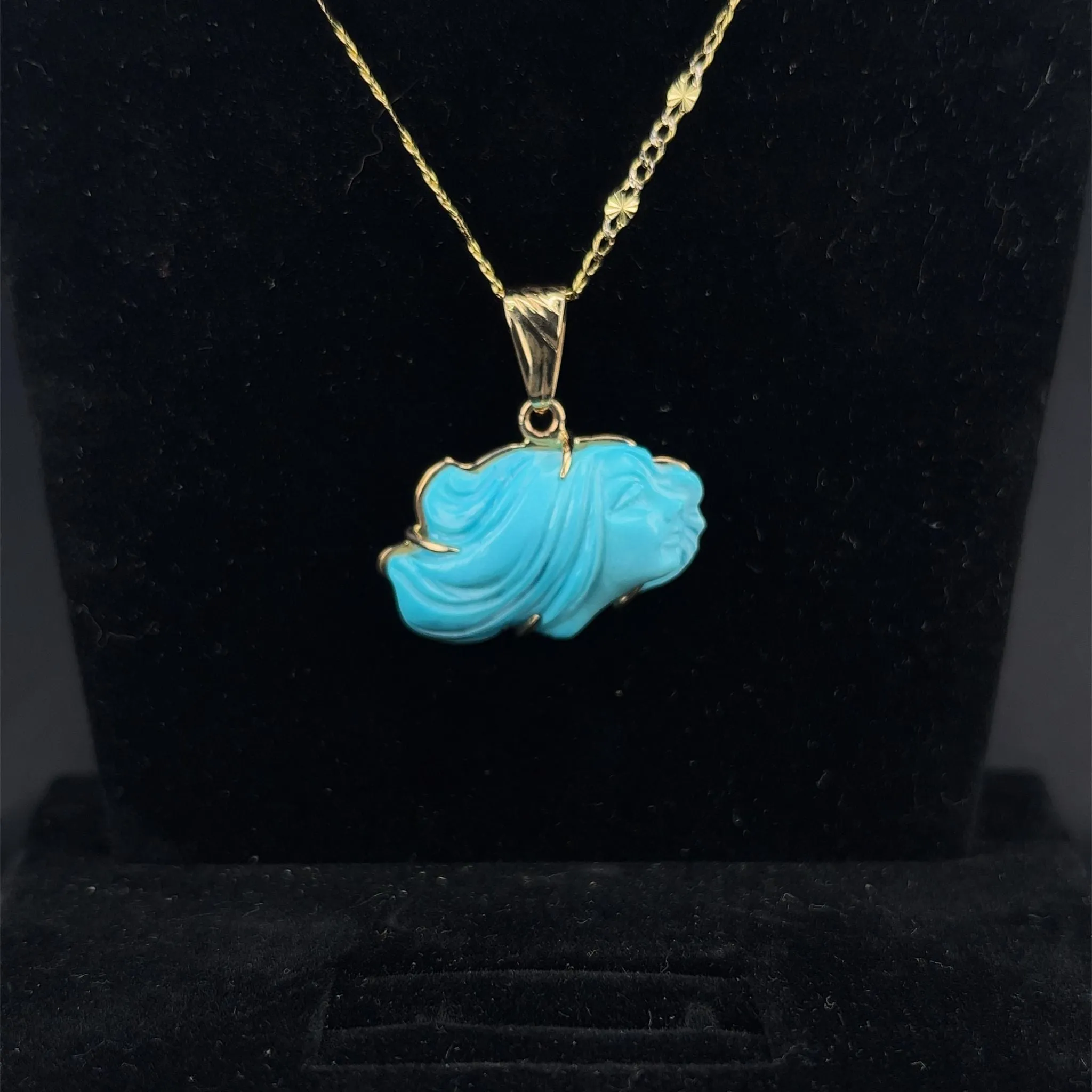 Yellow Gold Sleeping Beauty Turquoise Bundle