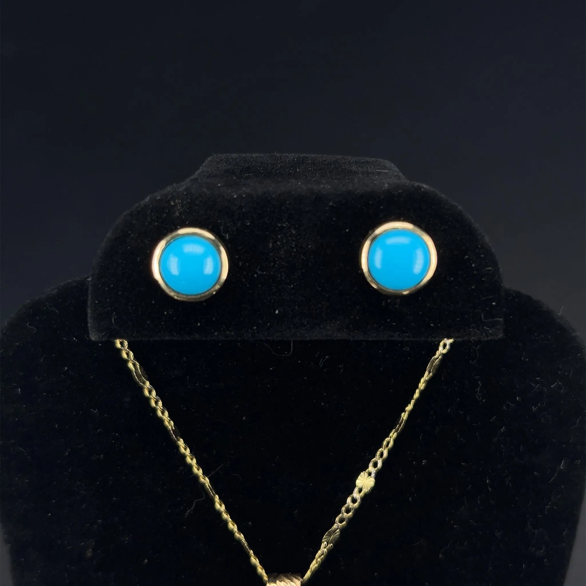 Yellow Gold Sleeping Beauty Turquoise Bundle